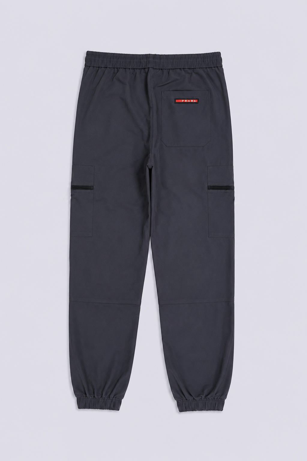 ZIPPED CARGO JOGGER TROUSERS
