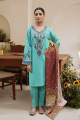 Embroidery 3 Pieces Khaddar