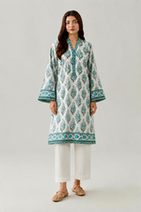 Basic Printed Lawn 3-Pieces Stitched
