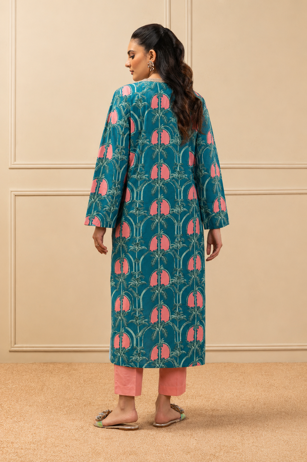 Basic Printed Lawn 3-Pieces Stitched