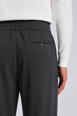 RELAXED FIT STRAIGHT TROUSERS