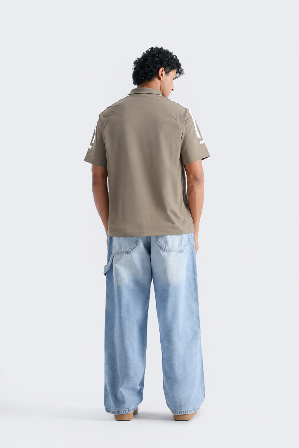 Men’s Performance Stripe T-Shirt - Camel