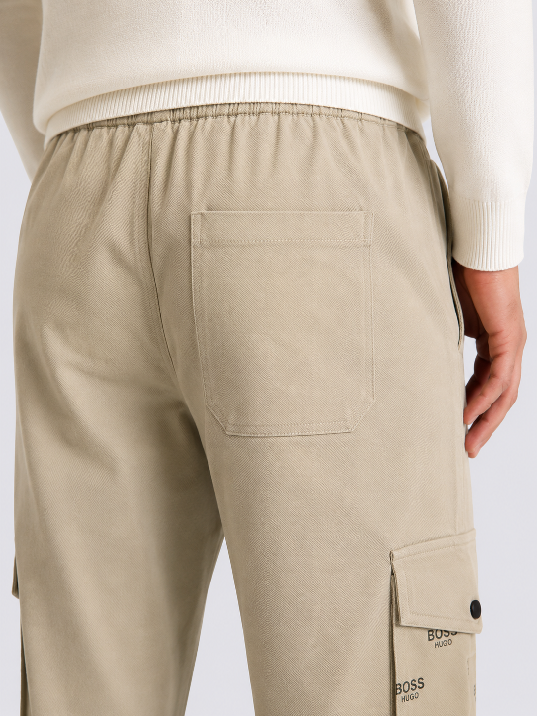 RELAXED FIT CARGO JOGGER TROUSERS