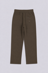 STRAIGHT FIT ZIPPED TROUSERS