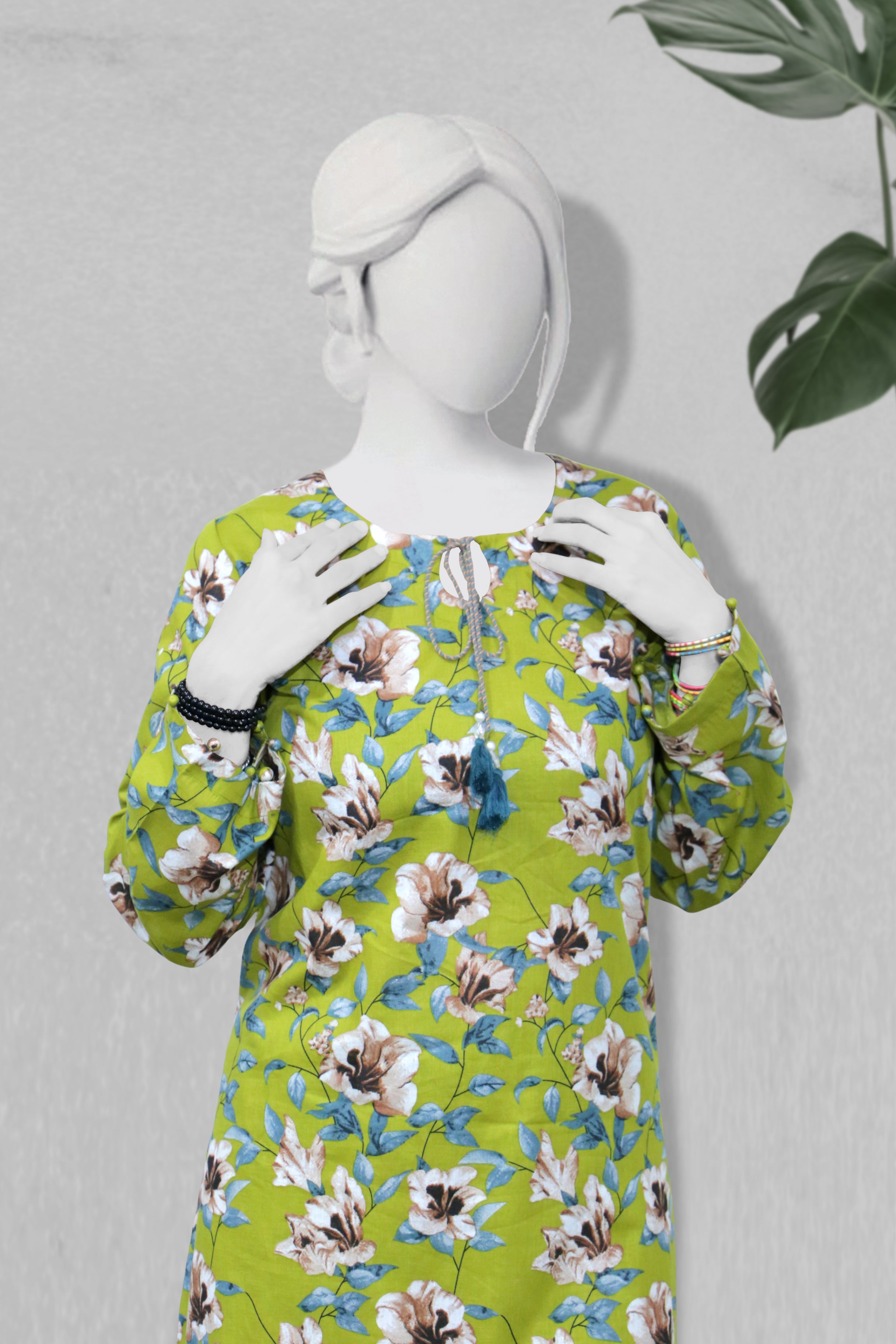 2 Pcs Printed Suit
