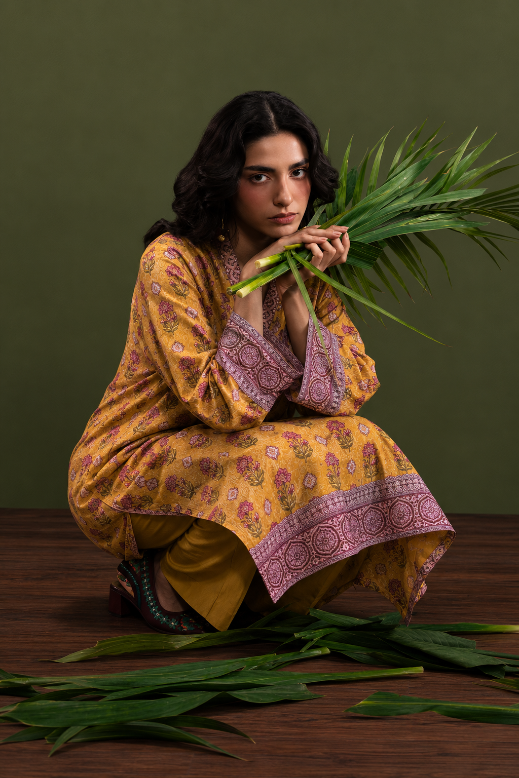 Basic Printed Lawn 3-Pieces Stitched