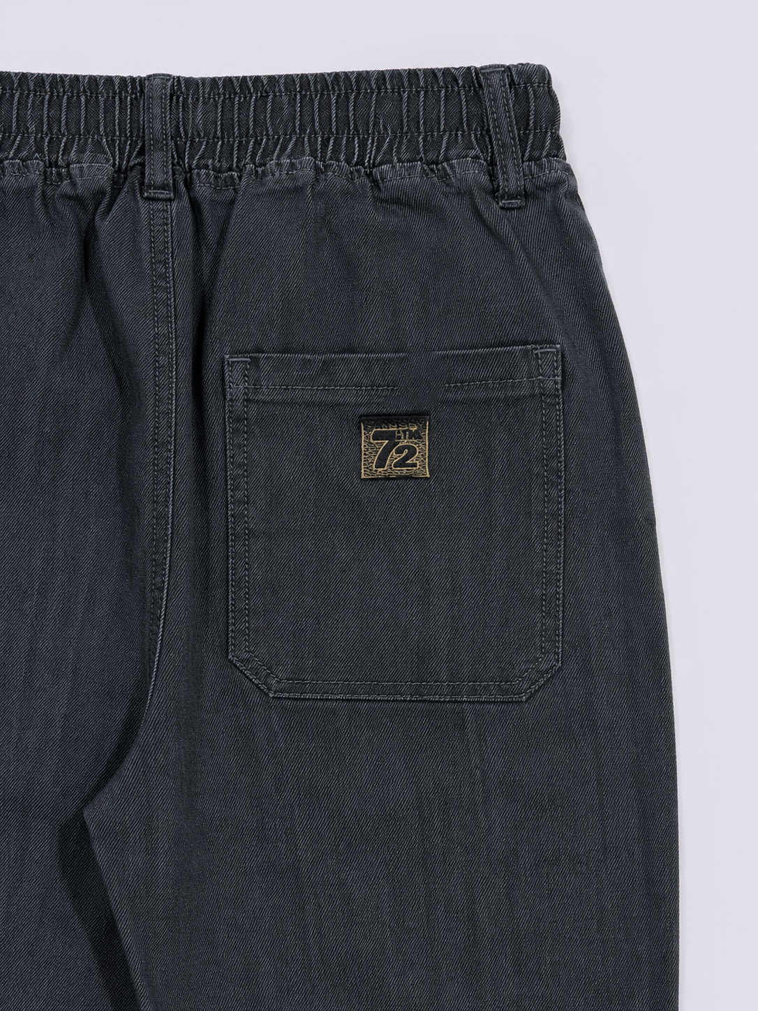 RELAXED FIT STRAIGHT TROUSERS