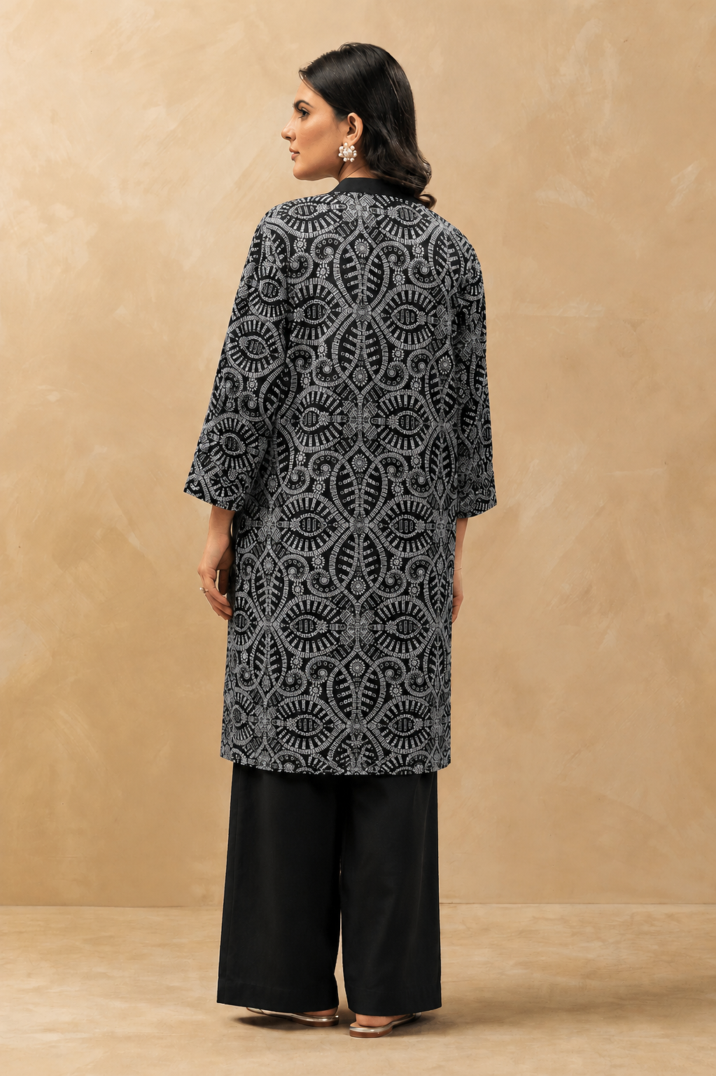 Basic Printed Lawn 3-Pieces Stitched