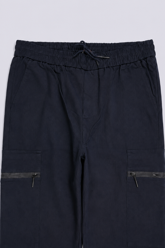 ZIPPED CARGO JOGGER TROUSER
