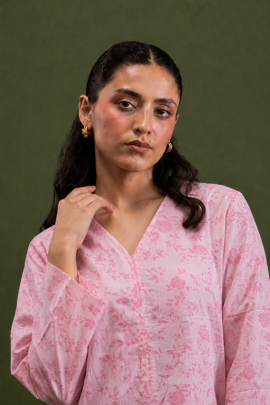 Basic Printed Lawn 3-Pieces Stitched