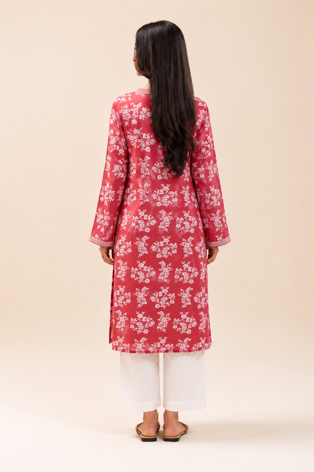 Basic Printed Lawn 3-Pieces Stitched