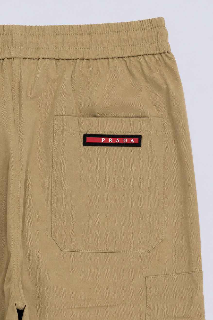 ZIPPED CARGO JOGGER TROUSERS