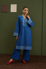 Basic Printed Lawn 3-Pieces Stitched