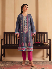 Basic Printed Lawn 3-Pieces Stitched