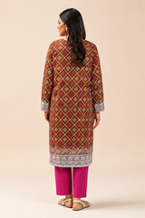 Basic Printed Lawn 3-Pieces Stitched