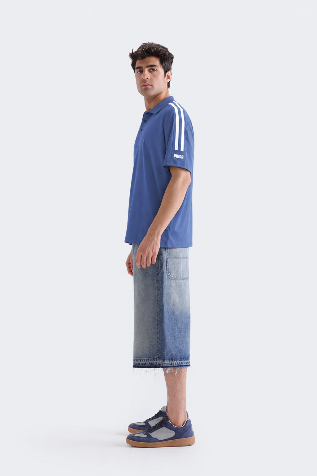 Men’s Performance Stripe T-Shirt - Blue