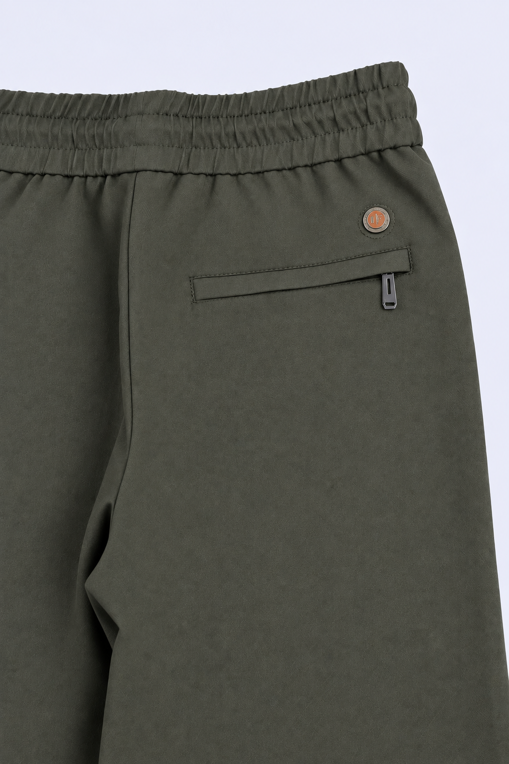 STRAIGHT FIT ZIPPED TROUSER