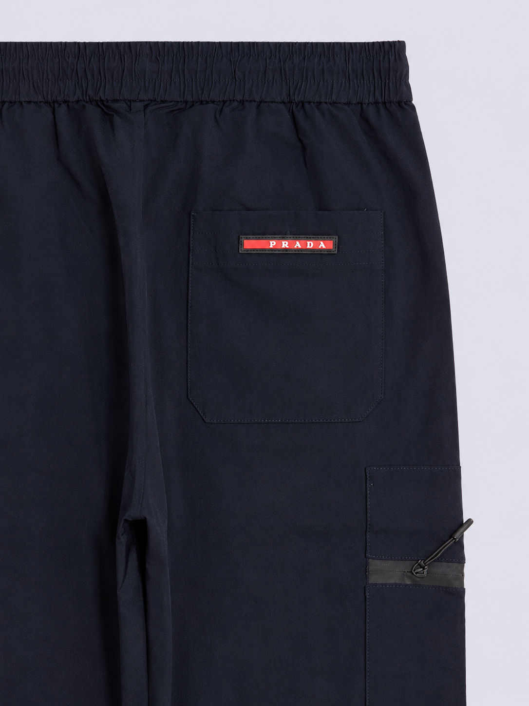 ZIPPED CARGO JOGGER TROUSERS