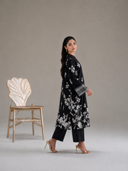 Basic Printed Lawn 3-Pieces Stitched
