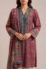 Embroidery Cotton 3-Pieces Stitched
