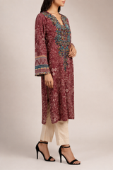 Embroidery Cotton 3-Pieces Stitched