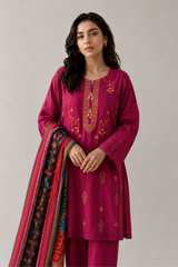 Embroidery Cotton 3-Pieces Stitched