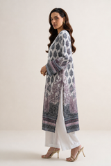 Basic Printed Lawn 3-Pieces Stitched