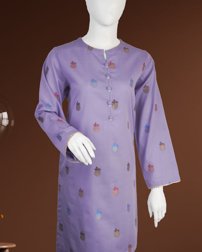 Soft Cotton Jacquard 3-Piece Suit