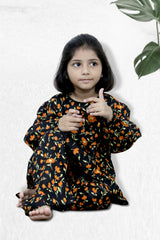 2 Pcs Girls Printed Suit
