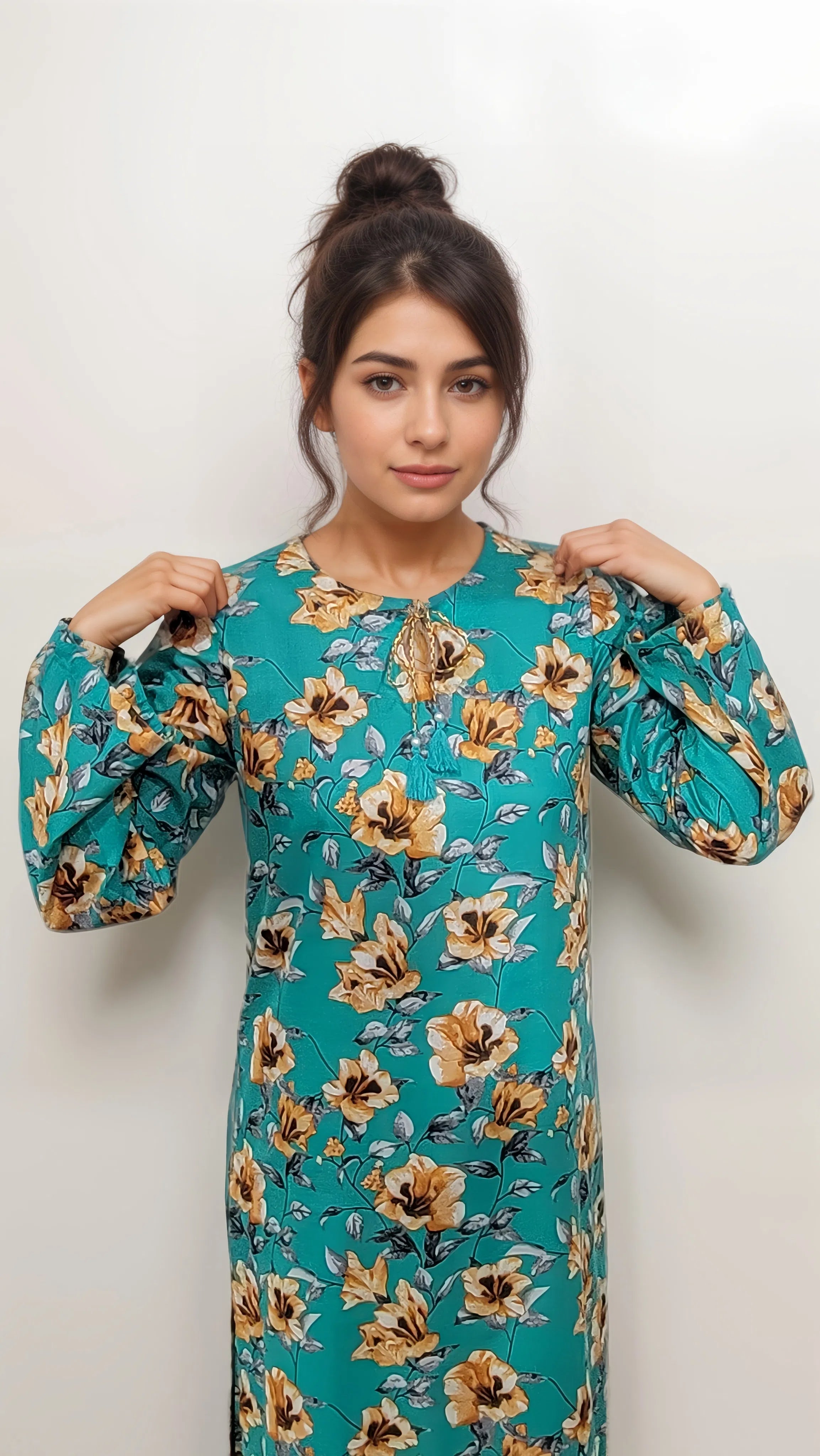 2 Pcs Printed Suit