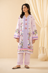 Basic Printed Lawn 3-Pieces Stitched