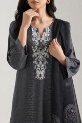 Embroidery Cotton 3-Pieces Stitched