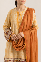 Basic Printed Lawn 3-Pieces Stitched