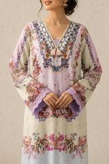 Basic Printed Lawn 3-Pieces Stitched