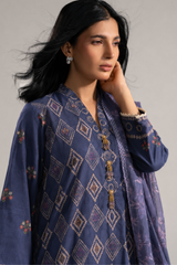 Basic Printed Lawn 3-Pieces Stitched