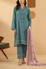 Basic Printed Lawn 3-Pieces Stitched