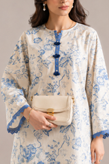 Basic Printed Lawn 2-Pieces Stitched