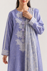 Embroidery Cotton 3-Pieces Stitched