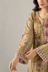 Basic Printed Lawn 3-Pieces Stitched
