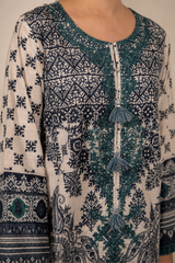 Embroidery Cotton 3-Pieces Stitched