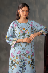 Basic Printed Lawn 3-Pieces Stitched