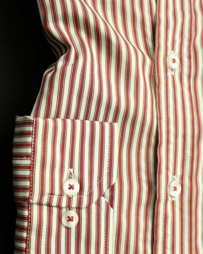 Men Casual Shirt Stripe