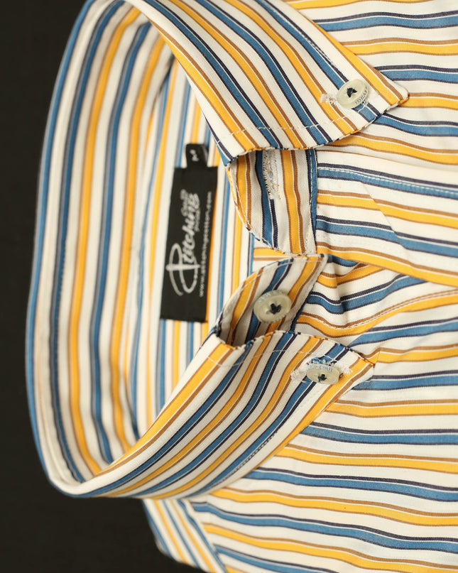 Men Casual Shirt Stripe