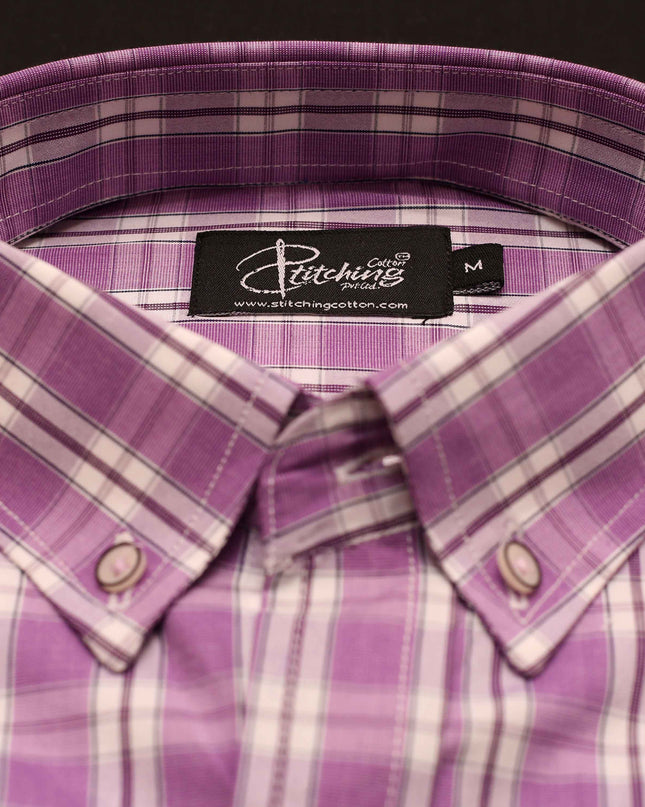 Men Casual Shirt Check