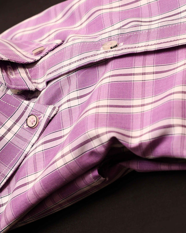 Men Casual Shirt Check