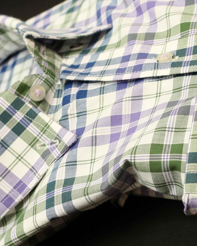 Men Casual Shirt Check