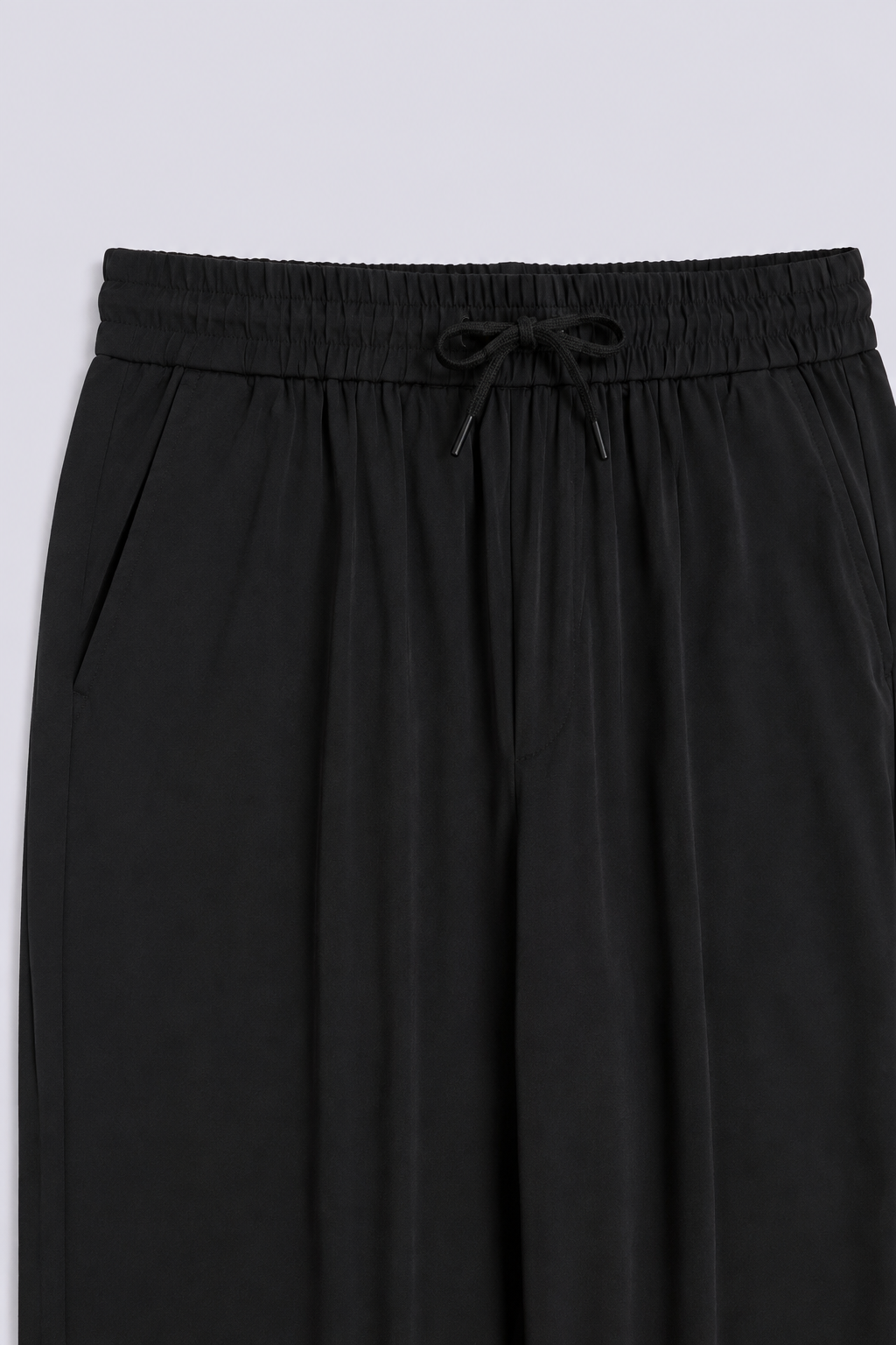 RELAXED FIT STRAIGHT TROUSERS