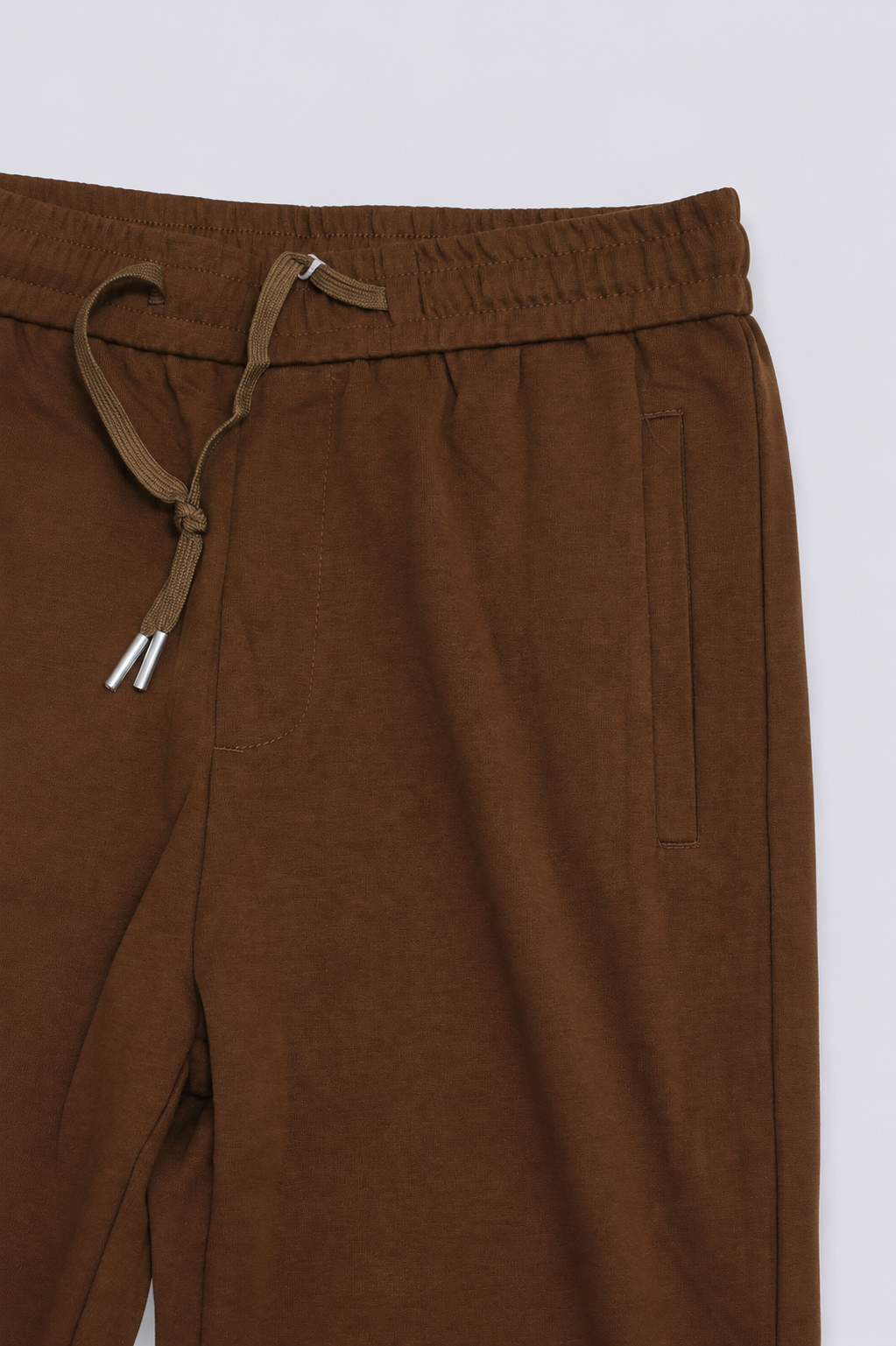 STRAIGHT FIT ZIPPED TROUSERS