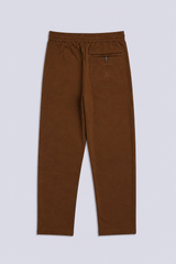 STRAIGHT FIT ZIPPED TROUSERS