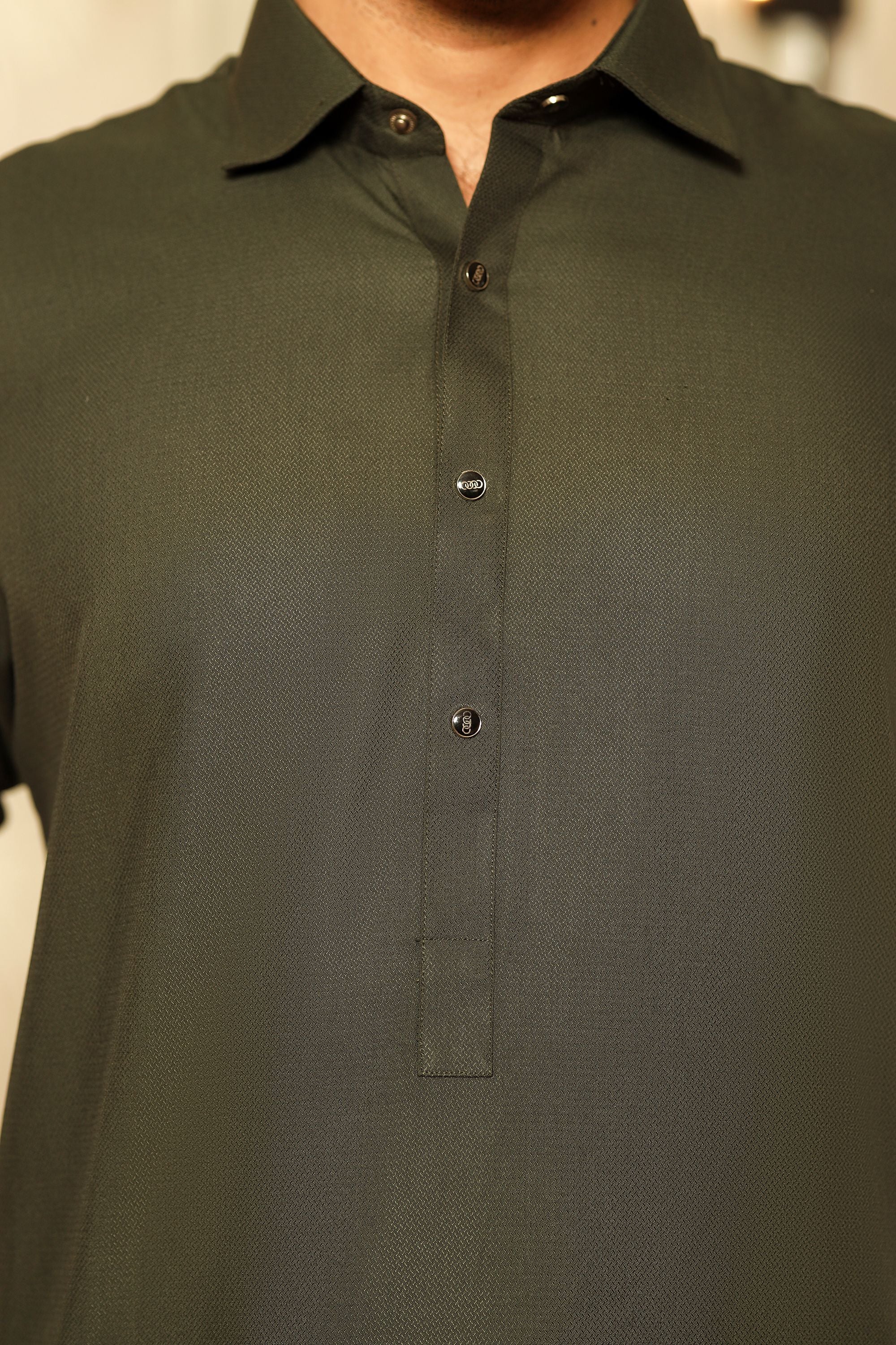 Dream Style- Green Kameez Shalwar